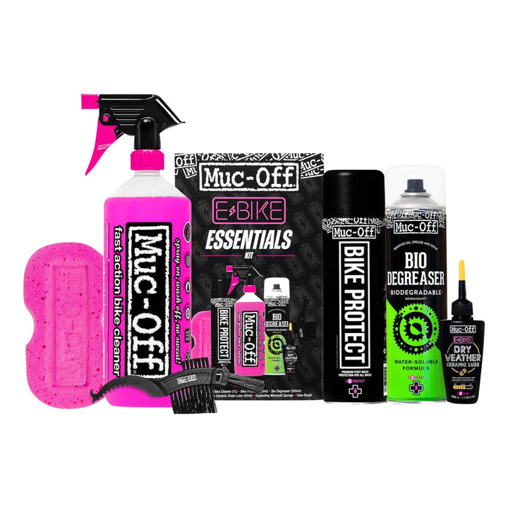 Muc-Off eBike Essentials Clean Protect &amp; Lube Kit 