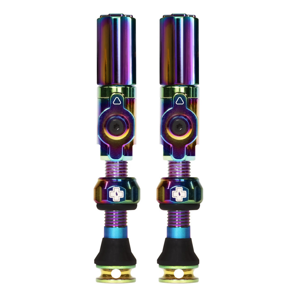 Muc-Off Tubeless Valves Big Bore Hybrid Iridescent mehrfarbig