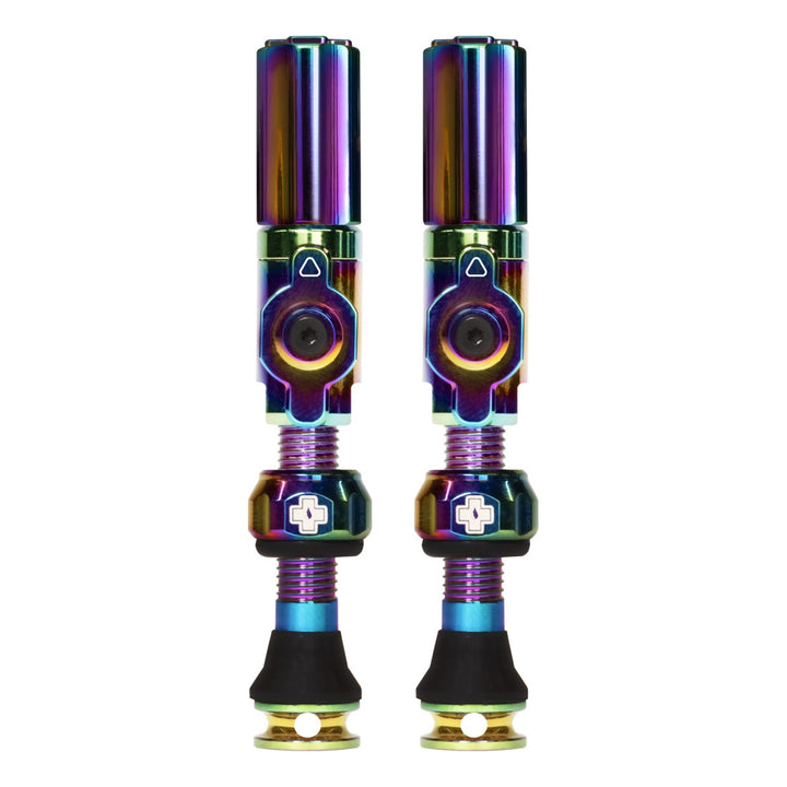 Muc-Off Tubeless Valves Big Bore Hybrid Iridescent mehrfarbig