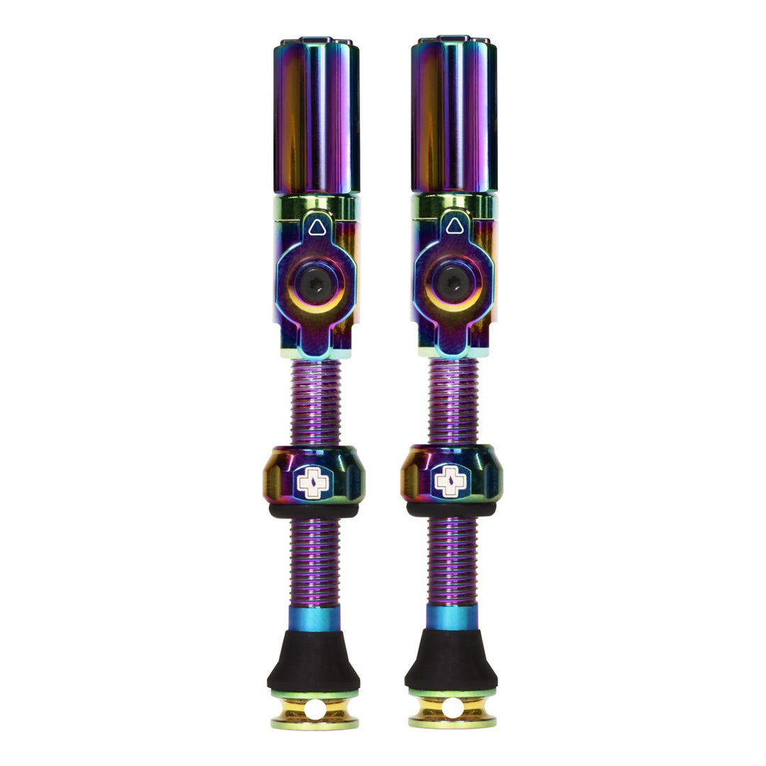 Muc-Off Tubeless Valves Big Bore Hybrid Iridescent mehrfarbig