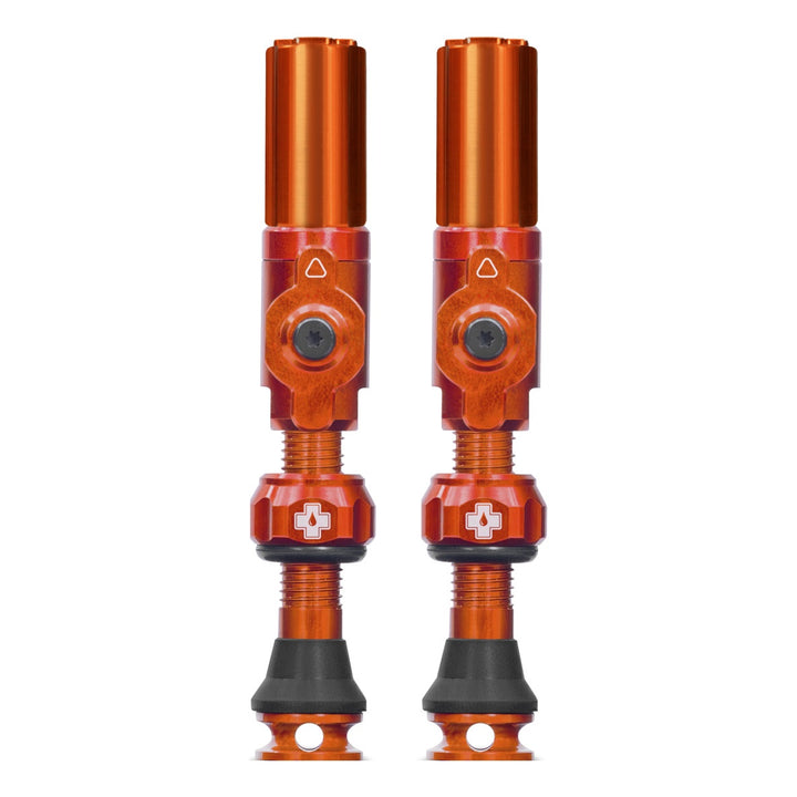 Muc-Off Tubeless Valves Big Bore Hybrid orange