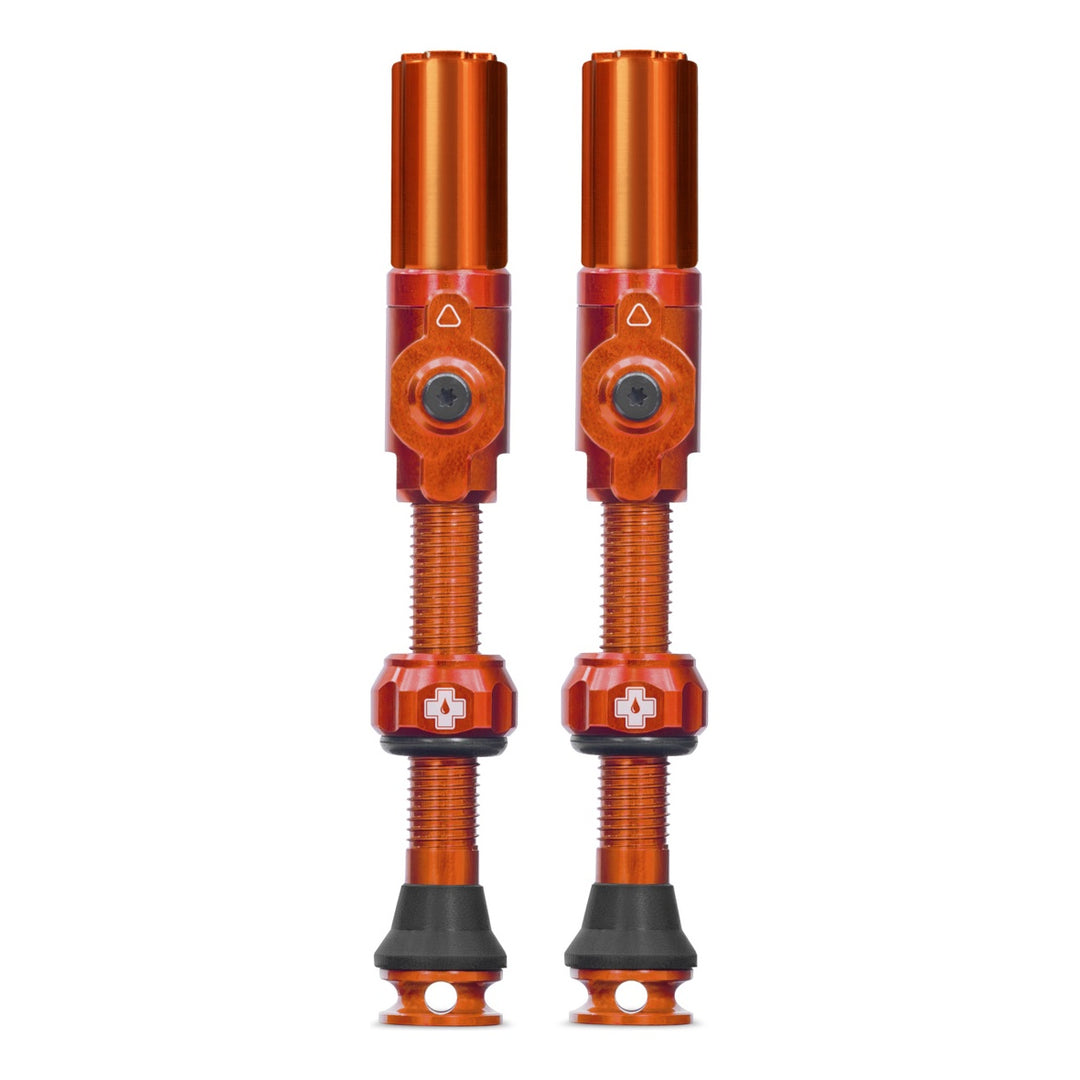 Muc-Off Tubeless Valves Big Bore Hybrid orange
