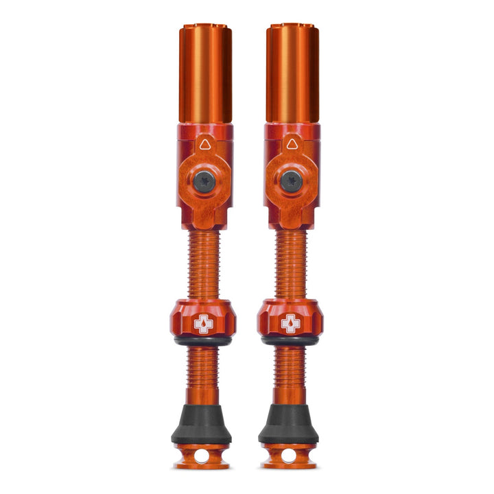 Muc-Off Tubeless Valves Big Bore Hybrid orange