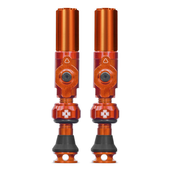 Muc-Off Tubeless Valves Big Bore Hybrid orange