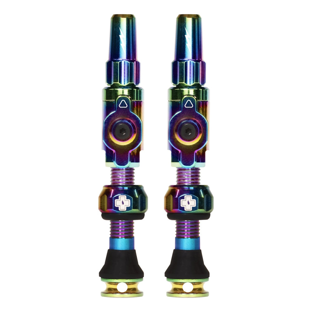 Muc-Off Tubeless Valves Big Bore Lite iridescent mehrfarbig