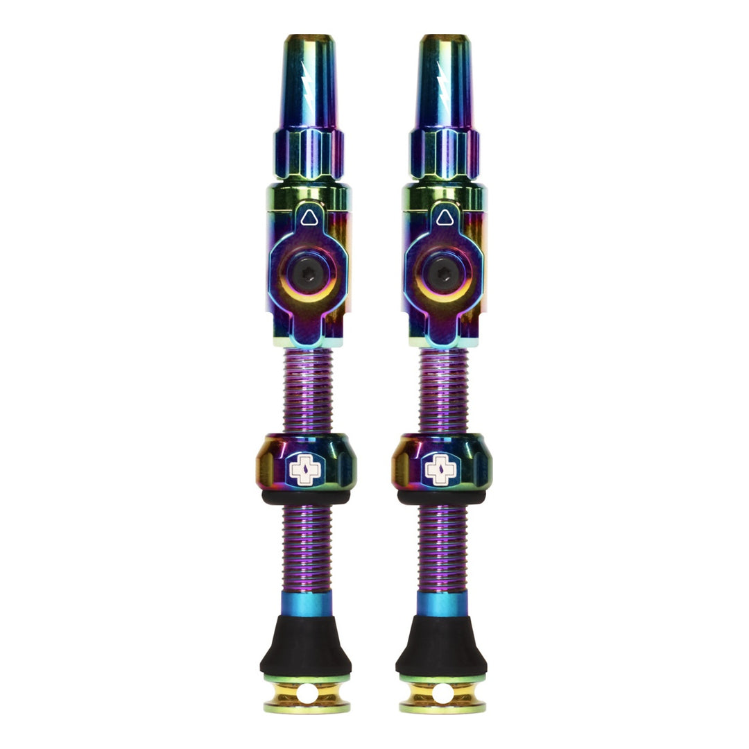 Muc-Off Tubeless Valves Big Bore Lite iridescent mehrfarbig
