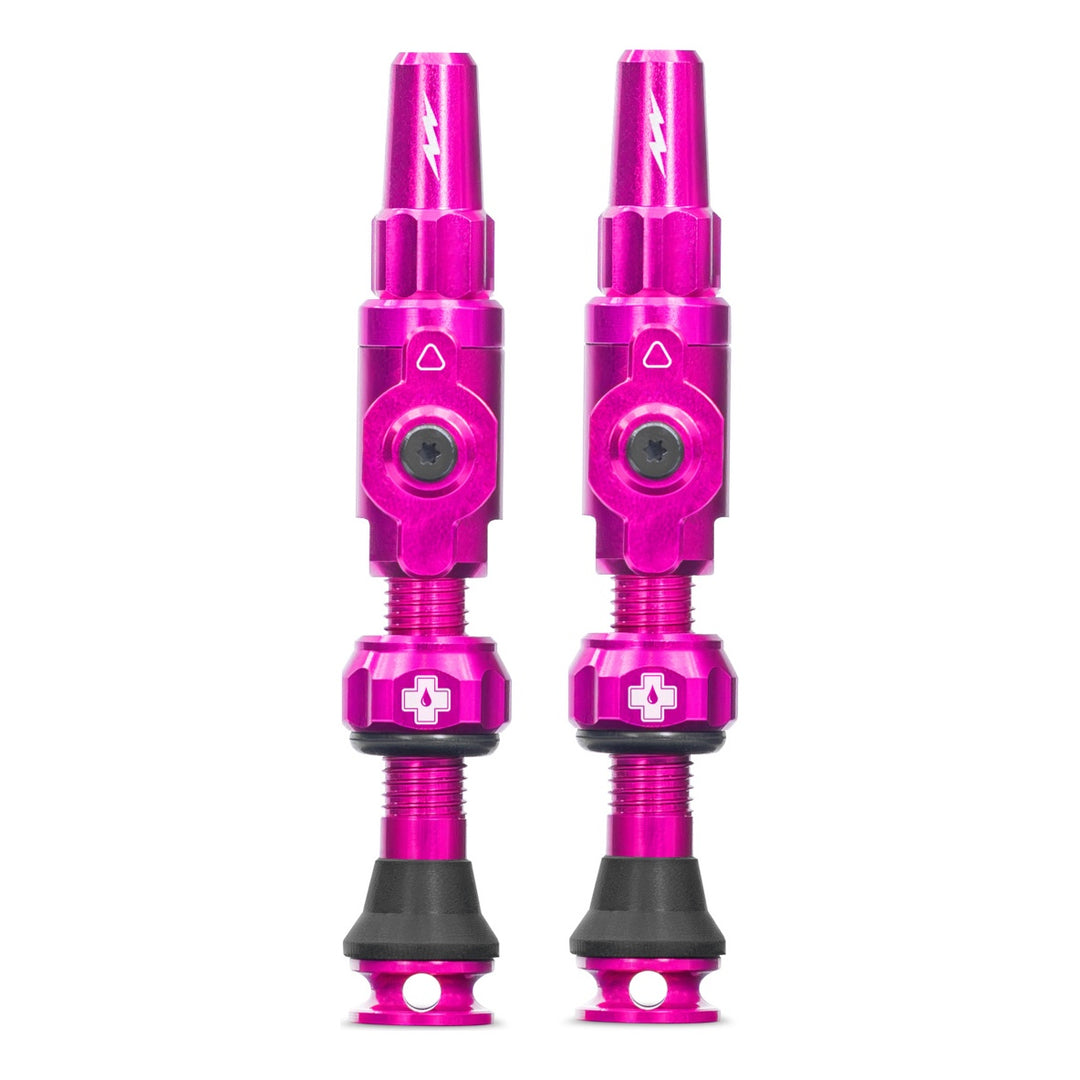 Muc-Off Tubeless Valves Big Bore Lite pink