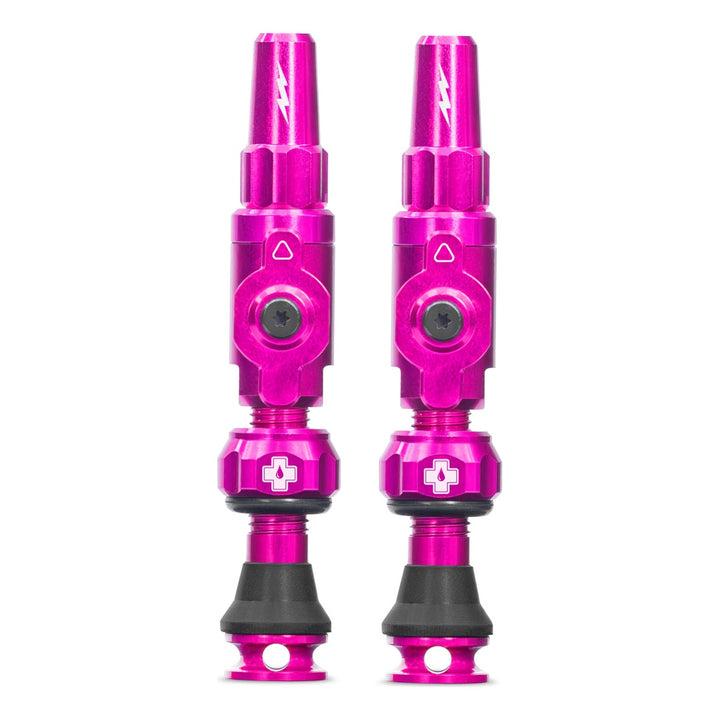 Muc-Off Tubeless Valves Big Bore Lite pink