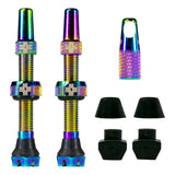 Muc-Off V2 Tubeless Valve Kit iridescent mehrfarbig