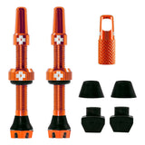 Muc-Off V2 Tubeless Valve Kit orange