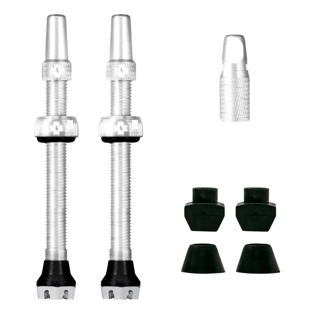 Muc-Off V2 Tubeless Valve Kit silver silber