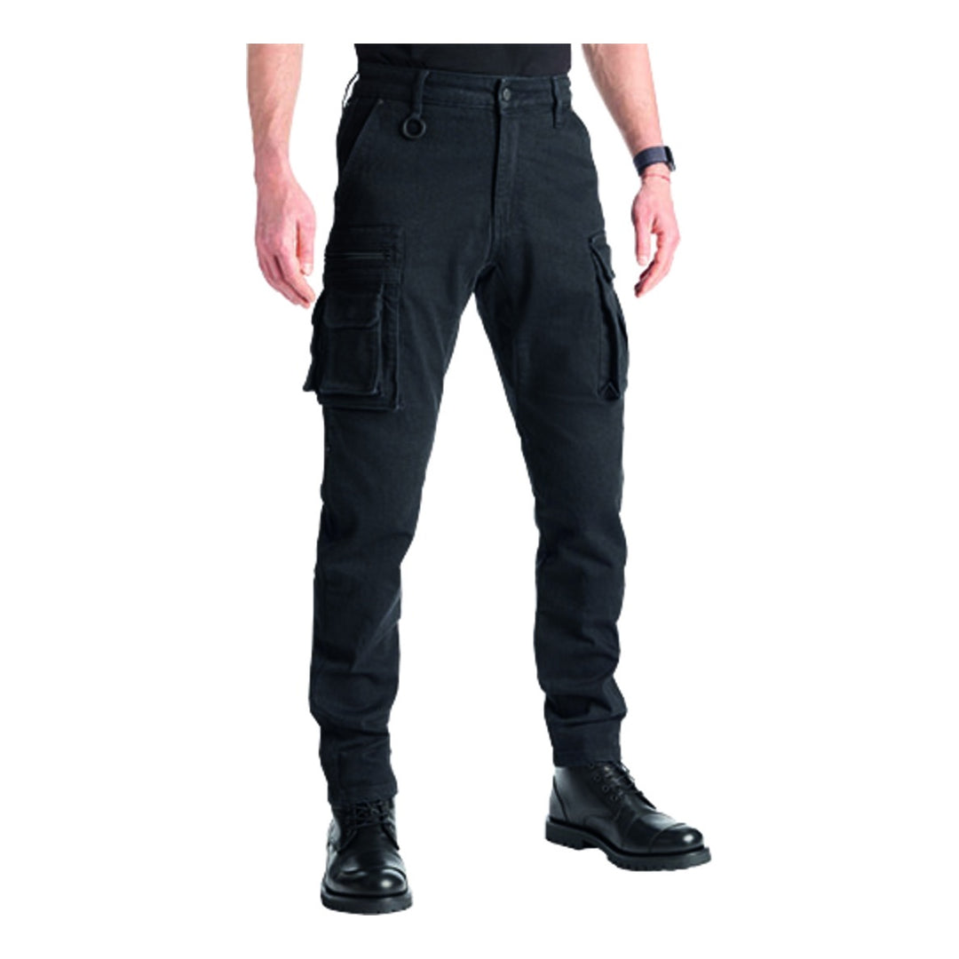Pando Moto Cargohose Desert schwarz