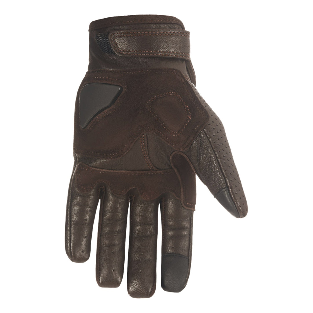 Pando Moto Handschuhe Onyx 02 braun