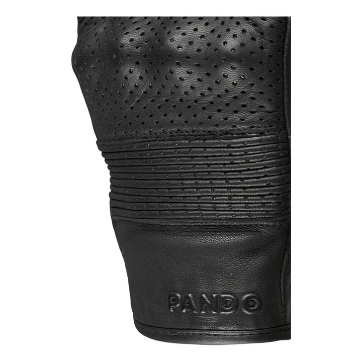 Pando Moto Handschuhe Onyx 02 schwarz