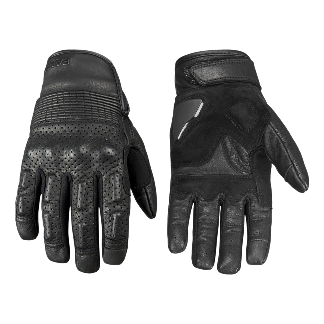 Pando Moto Handschuhe Onyx 02 schwarz