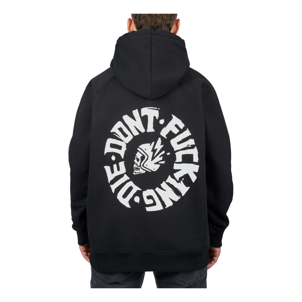 Pando Moto Hoodie Max Don't Die schwarz