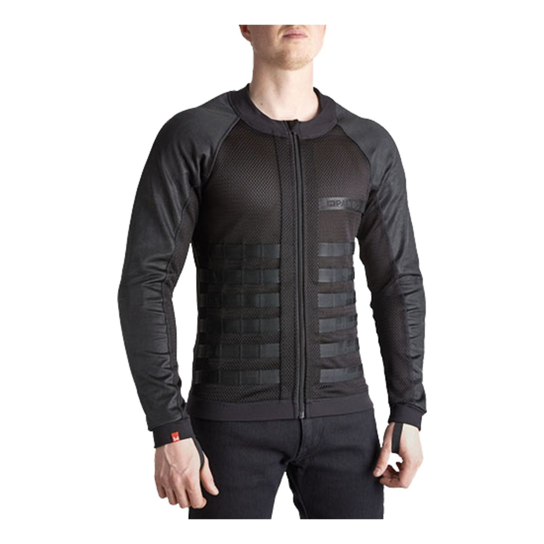 Pando Moto Jacke Commando UH schwarz
