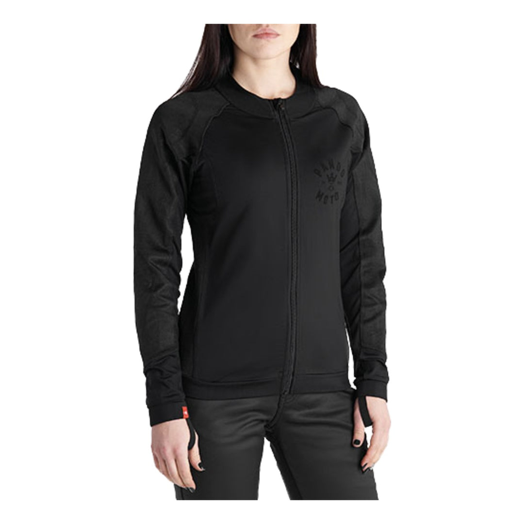Pando Moto Jacke Shell UH 03 schwarz