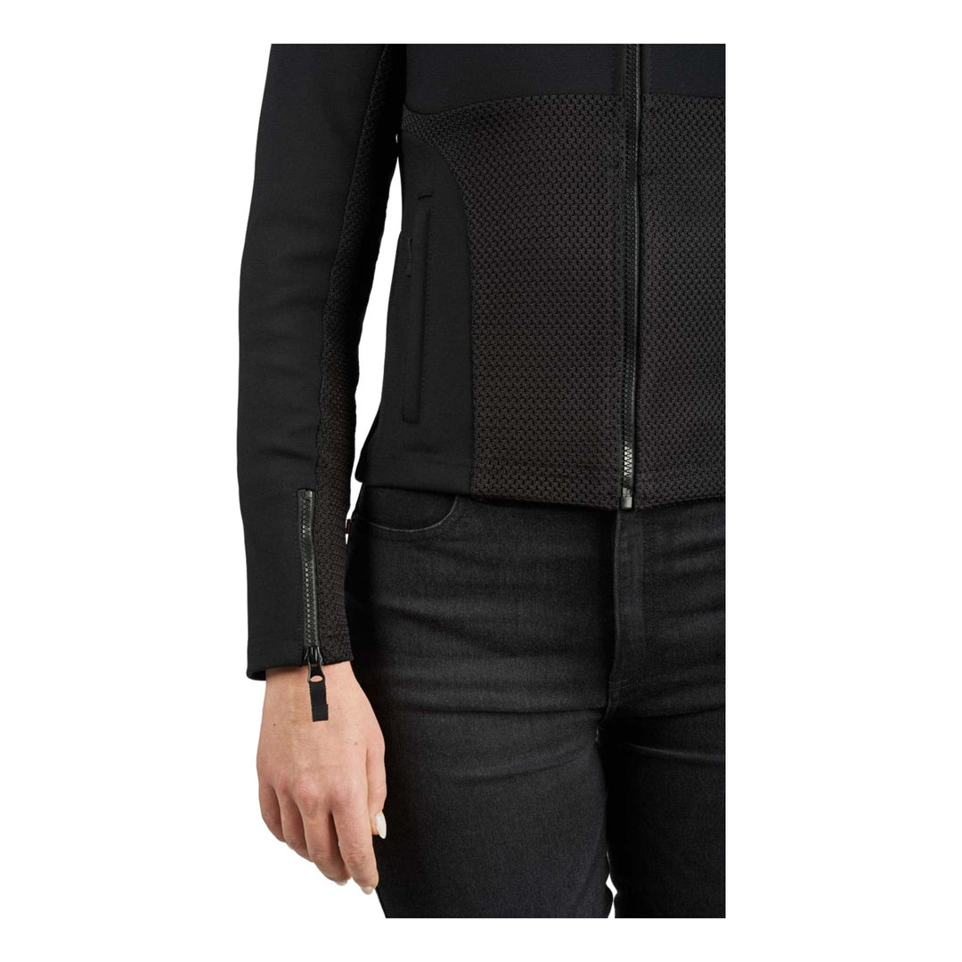 Pando Moto Jacke Stealth AAA Damen schwarz
