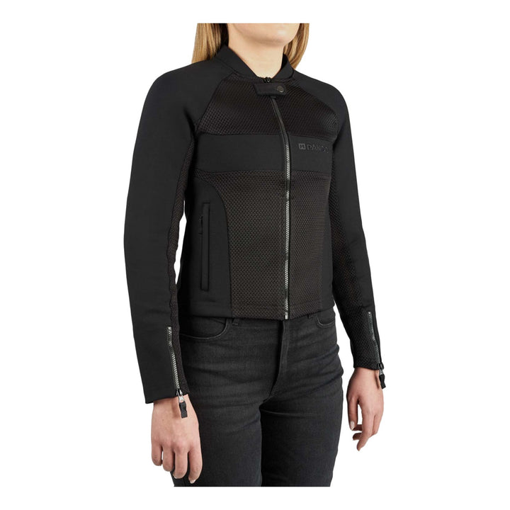 Pando Moto Jacke Stealth AAA Damen schwarz