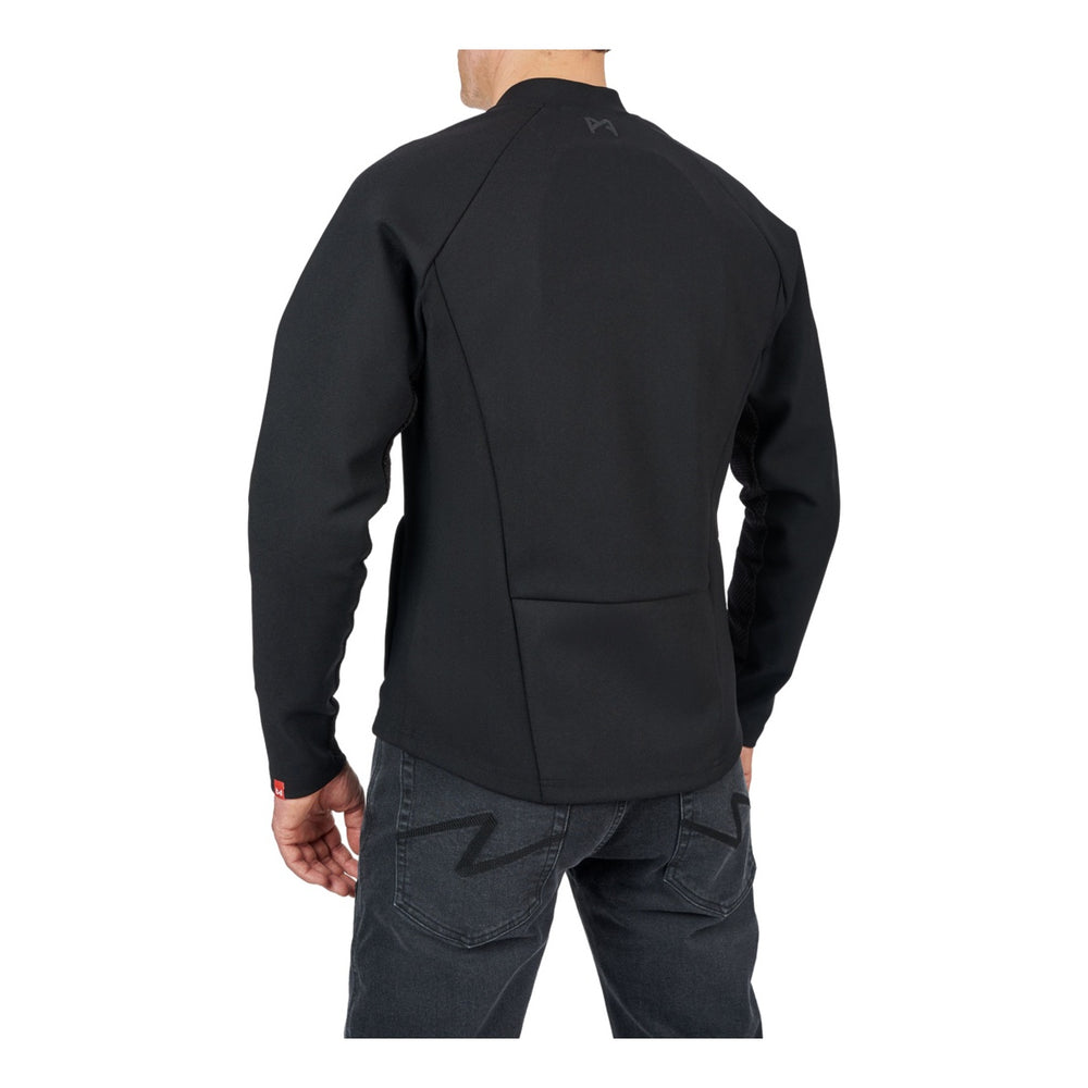 Pando Moto Jacke Stealth AAA schwarz