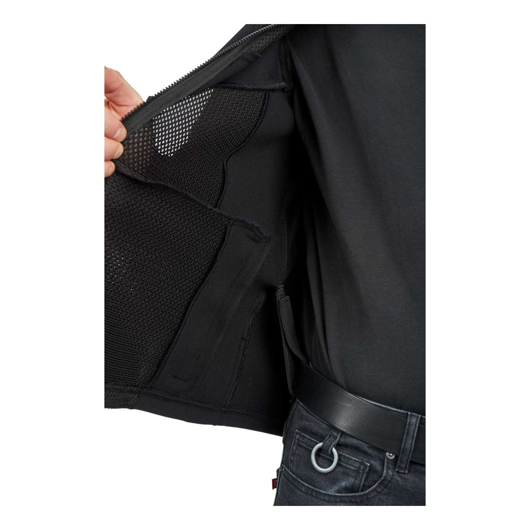 Pando Moto Jacke Stealth AAA schwarz