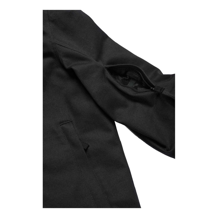 Pando Moto Jacke Ventura AA Denim Bomber schwarz