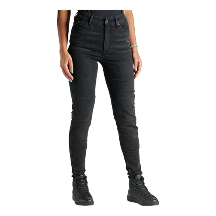 Pando Moto Jeans Kusari Cor 01 Damen schwarz