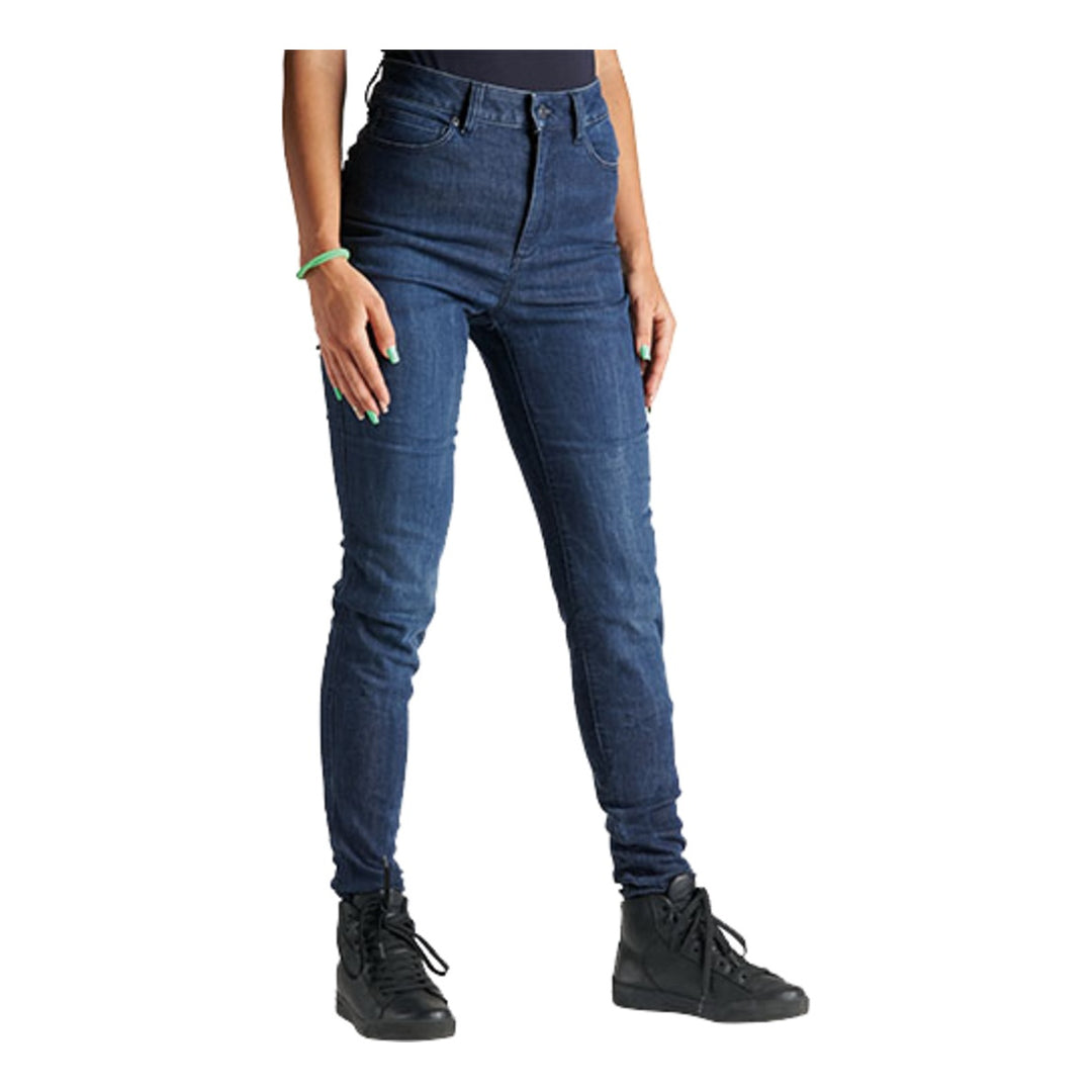 Pando Moto Jeans Kusari Cor 02 Damen blau