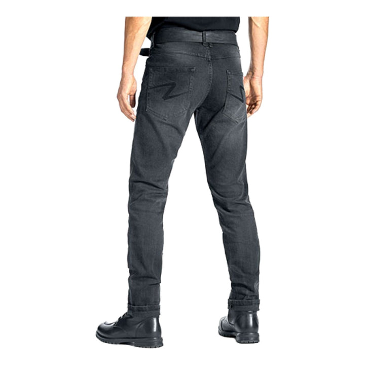 Pando Moto Jeans Robby Slim 01 schwarz