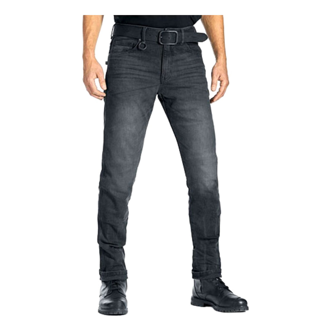 Pando Moto Jeans Robby Slim 01 schwarz