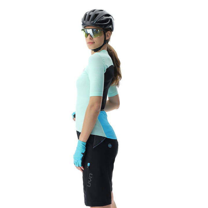 Woman Biking Lightspeed OW Shirt