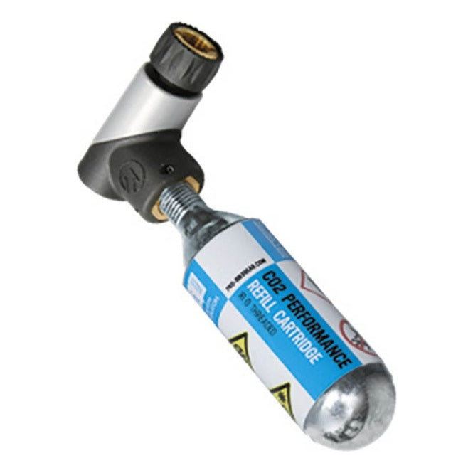 PRO Bike Gear PRO CO2-Adapter inkl. 1 x 16 g Patrone AV SV schwarz