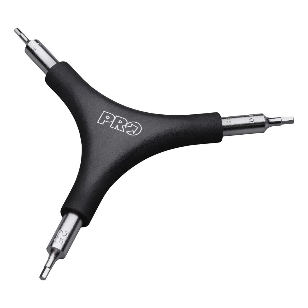 PRO Bike Gear PRO Dreiarminbusschlüssel 2/2.5/3 mm schwarz