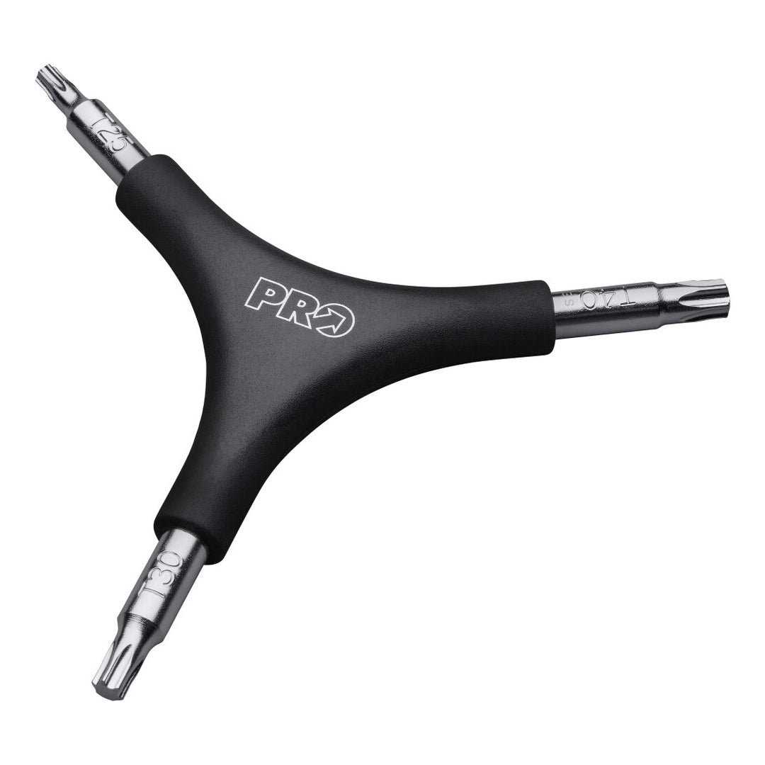 PRO Bike Gear PRO Dreiarmtorxschlüssel T25/T30/T40 schwarz