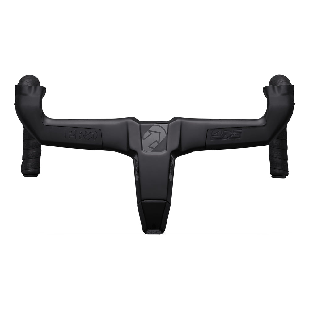 PRO Bike Gear PRO Lenker Road Vibe EVO 42 cm 125 mm Carbon schwarz inkl. Spacer schwarz