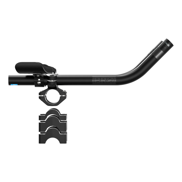 PRO Bike Gear PRO Zeitfahrlenker-Aufsatz J-Bend 45 Clip-on Alu schwarz