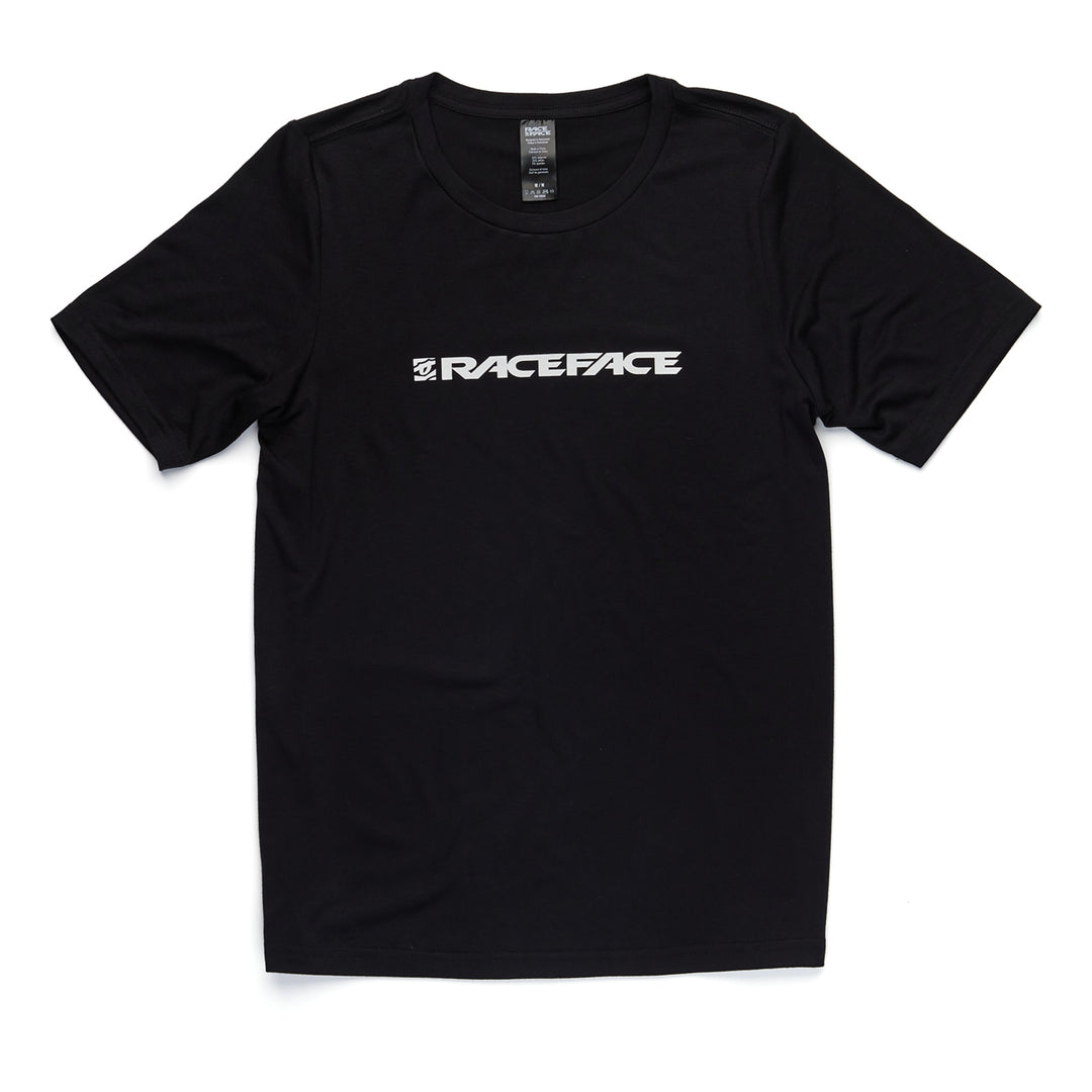Race Face Classic Logo SS Tee black