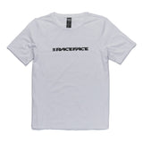 Race Face Classic Logo SS Tee white