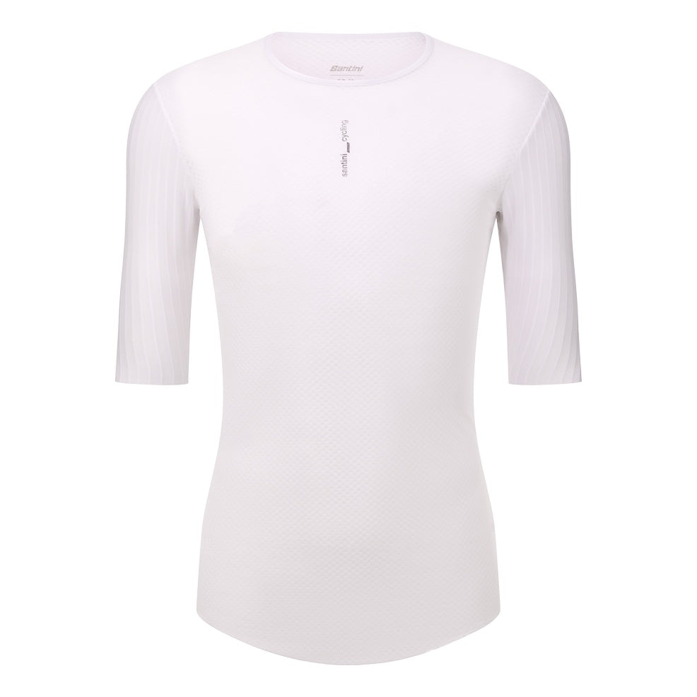 Santini Funktionsshirt kurzarm Aero Unisex Weiss