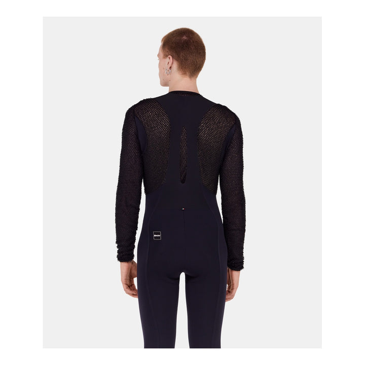 Santini Funktionsshirt langarm Alpha unisex Schwarz