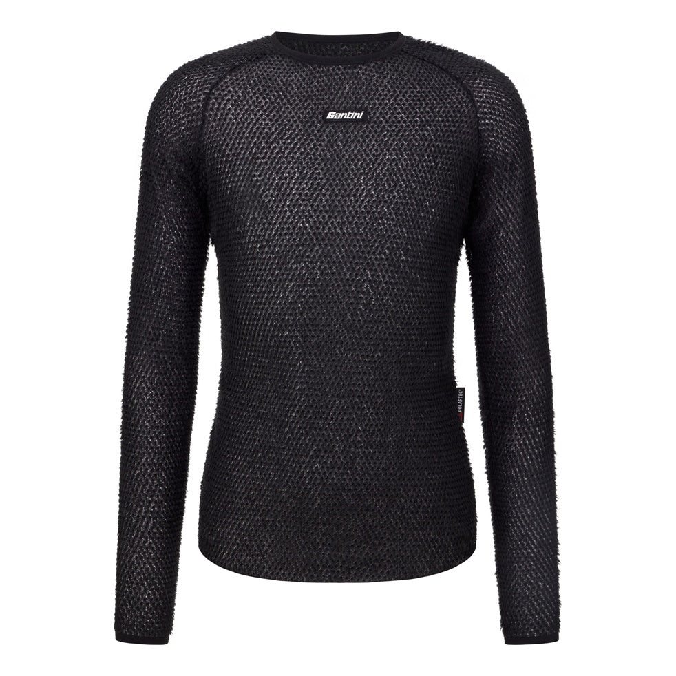Santini Funktionsshirt langarm Alpha unisex Schwarz