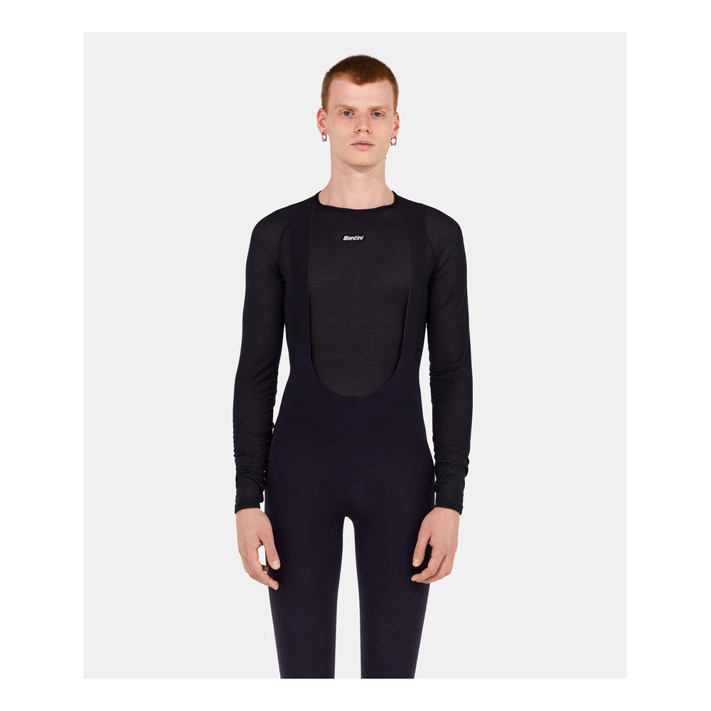 Santini Funktionsshirt langarm DRY unisex Schwarz