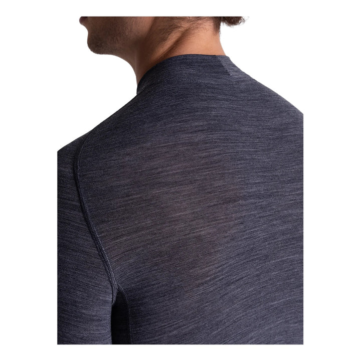 Santini Funktionsshirt langarm Power Shield Wool unisex Grau