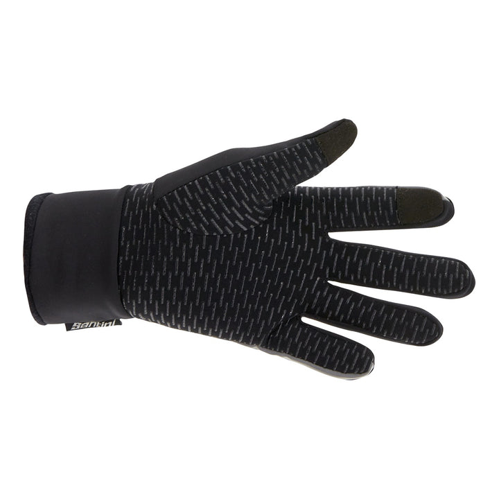 Santini Handschuhe Adapt Thermofleece Schwarz