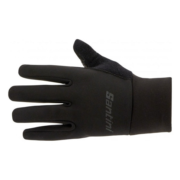 Santini Handschuhe Colore Winter Schwarz