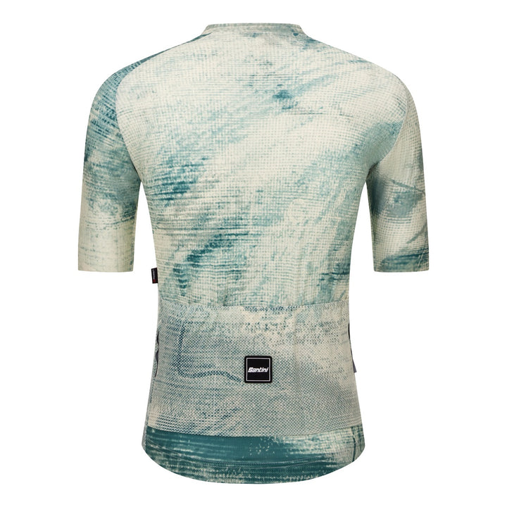 Santini Kurzarmtrikot Motion Unisex Gruen