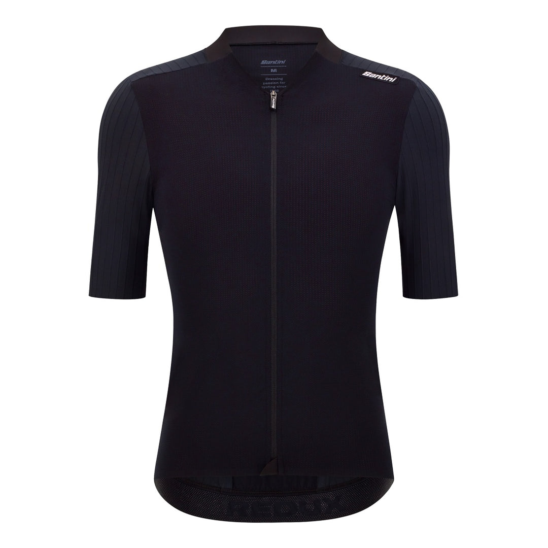 Santini Kurzarmtrikot Redux Herren Schwarz