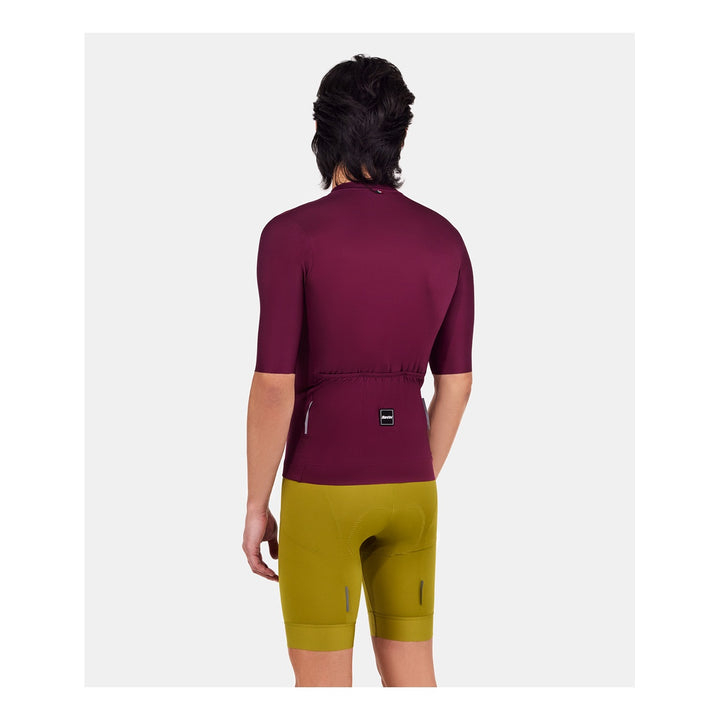 Santini Kurzarmtrikot RTR Unisex Burgundy