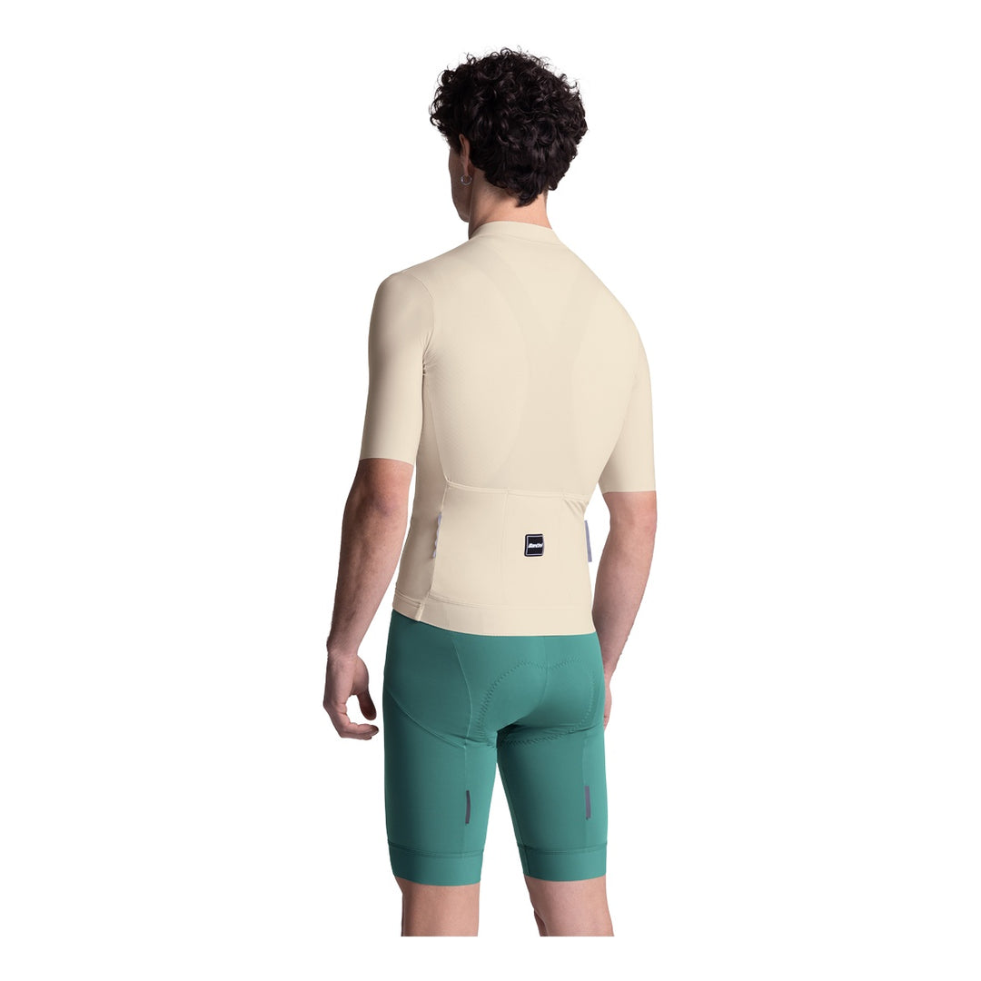 Santini Kurzarmtrikot RTR Unisex Cappuccino